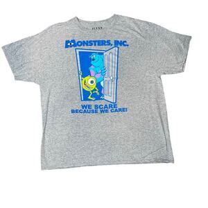 Disney's Pixar Monster Inc Sulley We scare because we care men T-shirt XL